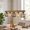 Ripoll Lámparas suspendidas, Luminarias esféricas, Lámparas colgantes Crudo, Negro, 5 luces