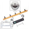 Ripoll Lámparas suspendidas, Luminarias esféricas, Lámparas colgantes Crudo, Negro, 5 luces