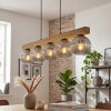 Ripoll Lámparas suspendidas, Luminarias esféricas, Lámparas colgantes Crudo, Negro, 5 luces