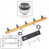 Ripoll Lámparas suspendidas, Luminarias esféricas, Lámparas colgantes Crudo, Negro, 5 luces