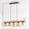 Ripoll Lámparas suspendidas, Luminarias esféricas, Lámparas colgantes Crudo, Negro, 5 luces