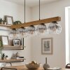 Ripoll Lámparas suspendidas, Luminarias esféricas, Lámparas colgantes Crudo, Negro, 5 luces