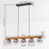 Ripoll Lámparas suspendidas, Luminarias esféricas, Lámparas colgantes Crudo, Negro, 5 luces