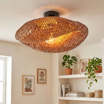 Bauro Plafones Negro, 1 luz