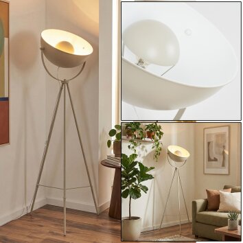 Kilan Lámpara de pie Color arena, 1 luz