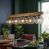 Koyoto Lámparas suspendidas, Luminarias esféricas, Lámparas colgantes Crudo, Negro, 5 luces