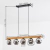 Ripoll Lámparas suspendidas, Luminarias esféricas, Lámparas colgantes Crudo, Negro, 5 luces
