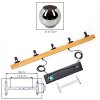Ripoll Lámparas suspendidas, Luminarias esféricas, Lámparas colgantes Crudo, Negro, 5 luces