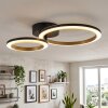 Tulor Plafones LED Negro, 1 luz