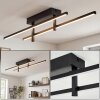 Kiron Plafones LED Negro, 1 luz