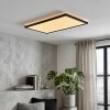 Zuren Plafones, Panel LED Negro, 1 luz