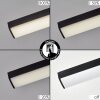 Velon Plafones LED Negro, 1 luz