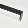 Velon Plafones LED Negro, 1 luz