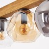 Ripoll Lámparas suspendidas, Luminarias esféricas, Lámparas colgantes Crudo, Negro, 4 luces