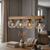 Ripoll Lámparas suspendidas, Luminarias esféricas, Lámparas colgantes Crudo, Negro, 4 luces