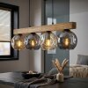 Ripoll Lámparas suspendidas, Luminarias esféricas, Lámparas colgantes Crudo, Negro, 4 luces