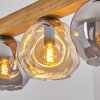 Ripoll Lámparas suspendidas, Luminarias esféricas, Lámparas colgantes Crudo, Negro, 4 luces