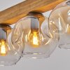 Ripoll Lámparas suspendidas, Luminarias esféricas, Lámparas colgantes Crudo, Negro, 4 luces