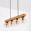 Ripoll Lámparas suspendidas, Luminarias esféricas, Lámparas colgantes Crudo, Negro, 4 luces