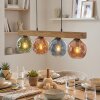 Ripoll Lámparas suspendidas, Luminarias esféricas, Lámparas colgantes Crudo, Negro, 4 luces