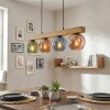Ripoll Lámparas suspendidas, Luminarias esféricas, Lámparas colgantes Crudo, Negro, 4 luces