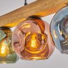 Ripoll Lámparas suspendidas, Luminarias esféricas, Lámparas colgantes Crudo, Negro, 4 luces