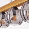 Koyoto Lámparas suspendidas, Luminarias esféricas, Lámparas colgantes Crudo, Negro, 5 luces
