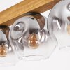 Ripoll Lámparas suspendidas, Luminarias esféricas, Lámparas colgantes Crudo, Negro, 4 luces