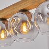Ripoll Lámparas suspendidas, Luminarias esféricas, Lámparas colgantes Crudo, Negro, 4 luces