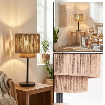 Rivan Lámparas de mesa Negro, 1 luz