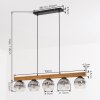 Ripoll Lámparas suspendidas, Luminarias esféricas, Lámparas colgantes Crudo, Negro, 5 luces
