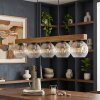 Ripoll Lámparas suspendidas, Luminarias esféricas, Lámparas colgantes Crudo, Negro, 5 luces