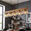 Ripoll Lámparas suspendidas, Luminarias esféricas, Lámparas colgantes Crudo, Negro, 5 luces