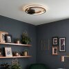 Miral Plafones LED Bronce, 1 luz, Mando a distancia