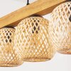 Basto Lámparas suspendidas, Luminarias esféricas, Lámparas colgantes Crudo, Negro, 5 luces