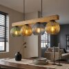 Koyoto Lámparas suspendidas, Luminarias esféricas, Lámparas colgantes Crudo, Negro, 4 luces