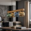 Koyoto Lámparas suspendidas, Luminarias esféricas, Lámparas colgantes Crudo, Negro, 4 luces