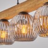 Ripoll Lámparas suspendidas, Luminarias esféricas, Lámparas colgantes Crudo, Negro, 4 luces