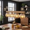 Ripoll Lámparas suspendidas, Luminarias esféricas, Lámparas colgantes Crudo, Negro, 4 luces