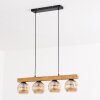 Ripoll Lámparas suspendidas, Luminarias esféricas, Lámparas colgantes Crudo, Negro, 4 luces