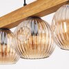 Ripoll Lámparas suspendidas, Luminarias esféricas, Lámparas colgantes Crudo, Negro, 4 luces