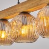 Ripoll Lámparas suspendidas, Luminarias esféricas, Lámparas colgantes Crudo, Negro, 4 luces