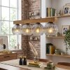 Ripoll Lámparas suspendidas, Luminarias esféricas, Lámparas colgantes Crudo, Negro, 4 luces