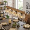 Ripoll Lámparas suspendidas, Luminarias esféricas, Lámparas colgantes Crudo, Negro, 4 luces