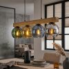 Koyoto Lámparas suspendidas, Luminarias esféricas, Lámparas colgantes Crudo, Negro, 4 luces