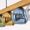 Koyoto Lámparas suspendidas, Luminarias esféricas, Lámparas colgantes Crudo, Negro, 4 luces