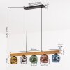 Ripoll Lámparas suspendidas, Luminarias esféricas, Lámparas colgantes Crudo, Negro, 5 luces