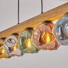 Ripoll Lámparas suspendidas, Luminarias esféricas, Lámparas colgantes Crudo, Negro, 5 luces