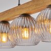 Ripoll Lámparas suspendidas, Luminarias esféricas, Lámparas colgantes Crudo, Negro, 5 luces