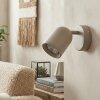 Lemak Apliques, Spot de pared LED Color arena, 1 luz